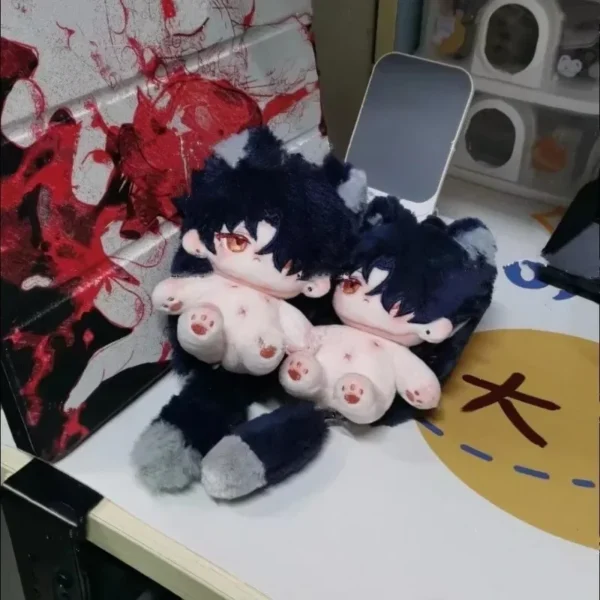 10cm Mini Skeleton Honkai: Star Rail Blade Attribute Stuffed Plush Toys Dress-up Cotton Doll Cute Kawaii Gift for Girls Xmas - AliExpress 26 - Image 3