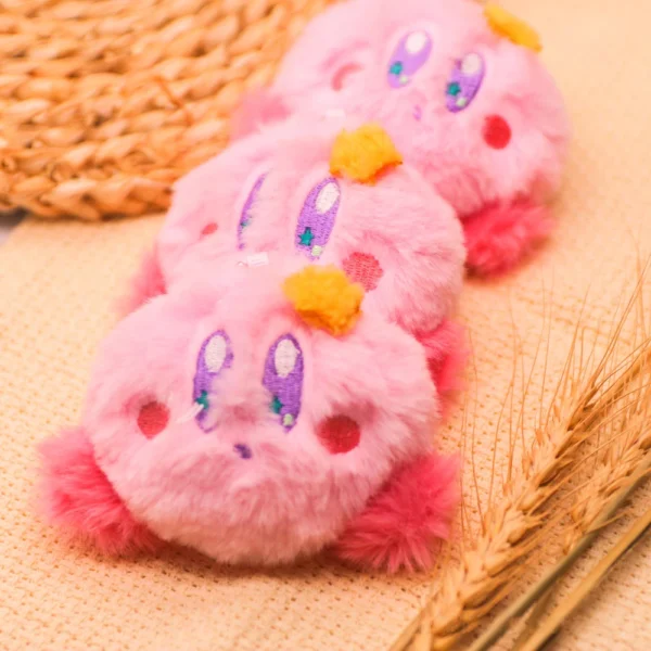 10Cm Kirby Keychain Plush Doll Kawaii Backpack Hang Key Fashion Cute Pink Star Gifts Pendant Toys for Birthday Children Friends - AliExpress 26 - Image 3