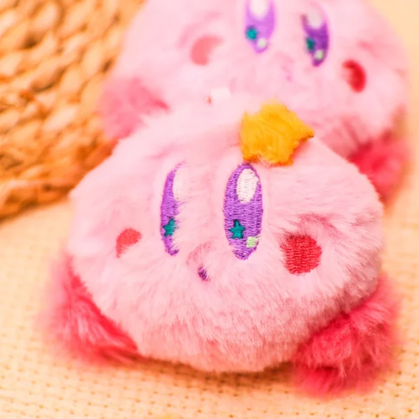 10Cm Kirby Keychain Plush Doll Kawaii Backpack Hang Key Fashion Cute Pink Star Gifts Pendant Toys for Birthday Children Friends - AliExpress 26 - Image 4